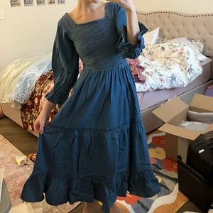 JessaKae Carefree Dress Chambray XS